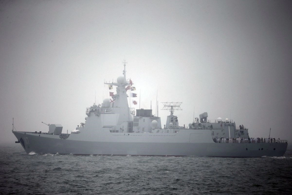 Kineski ratni brod laserom ciljao njemački avion