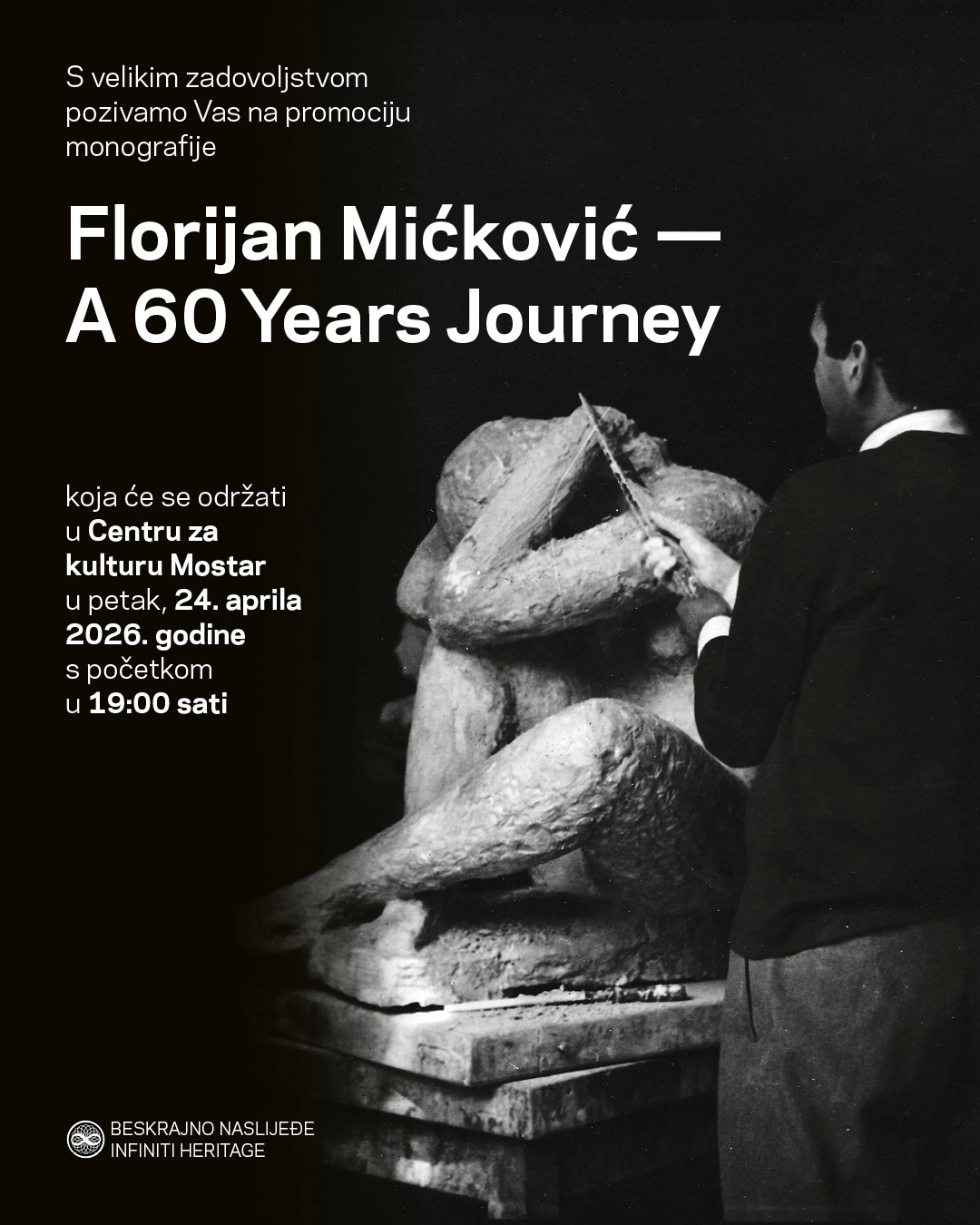 Promocija monografije “Florijan Mićković - A 60 Years Journey” u Mostaru