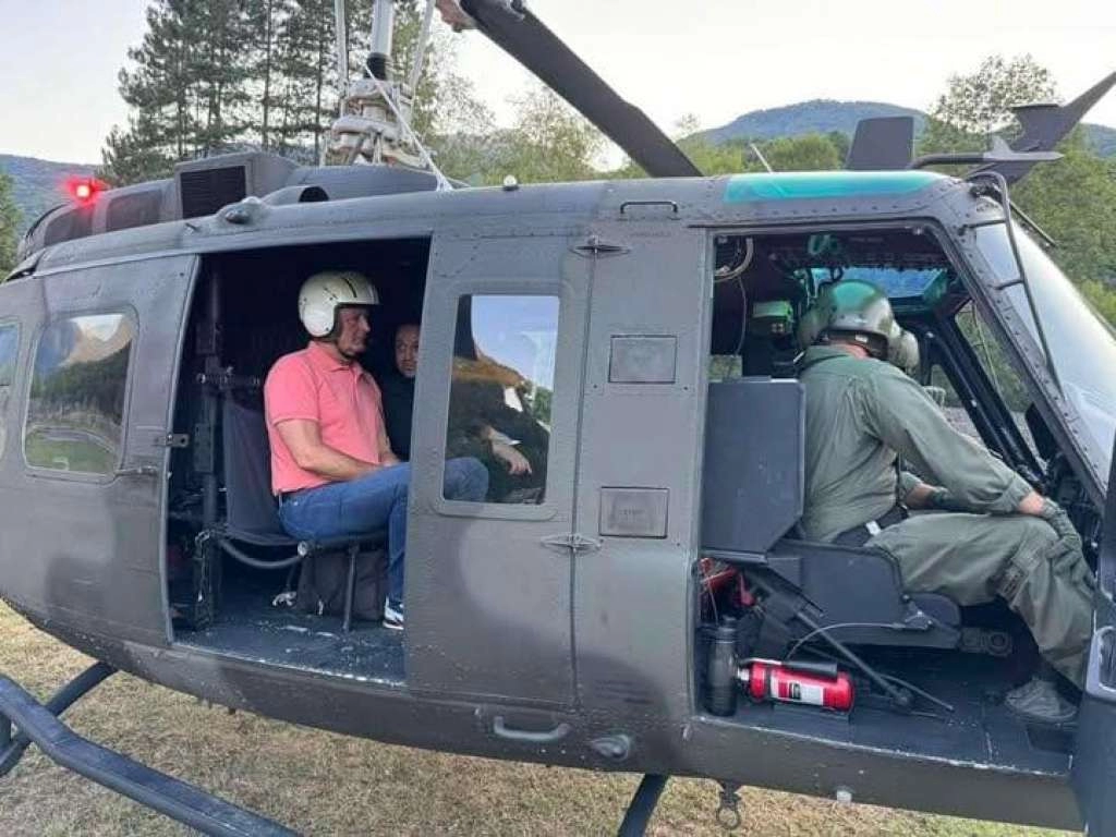 Helez odobrio angažman helikoptera OSBiH na gašenju požara u Crnoj Gori