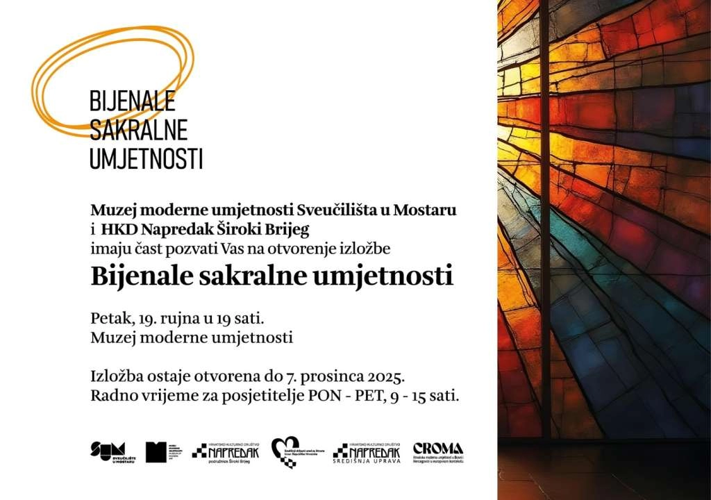 Otvorenje drugog Bijenala sakralne umjetnosti u Mostaru