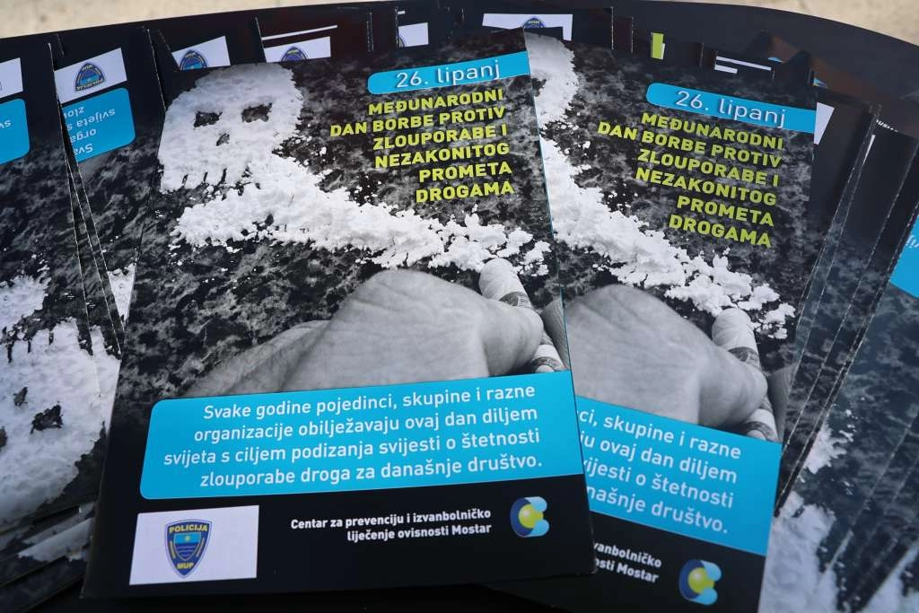 HNŽ: Dobna granica eksperimentiranja s drogom se sve više snižava